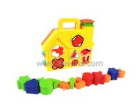 Puzzle-Blöcke Spielzeug Haus