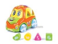 Learning Spielwarenblöcke Spielzeug Auto mit Musik